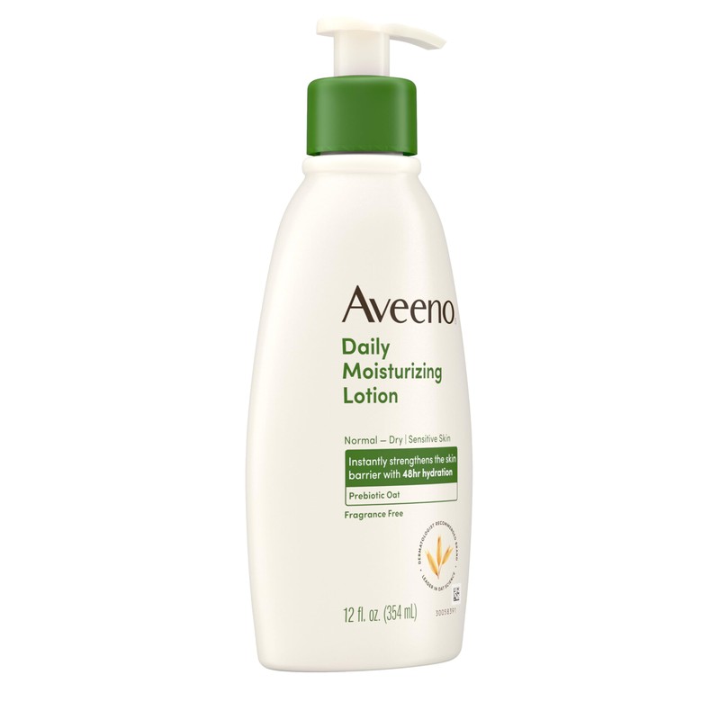 Aveeno Daily Moisturizing Body Lotion with Soothing Prebiotic Oat, Gentle