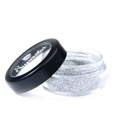 Superstar Biodegradable Loose Chunky Glitter - Silver (6 ml), Cosmetic Grade, Ecofriendly Glitter for Face, Body, Hair