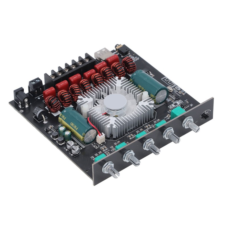 ZK AS21 Bluetooth Amplifier Board Dual Channel TPA3255 Chip 220Wx2