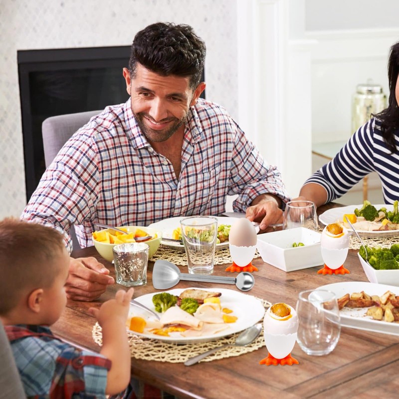 6 Pcs Egg Cups, Egg Stand Holder Kitchen Egg Cup