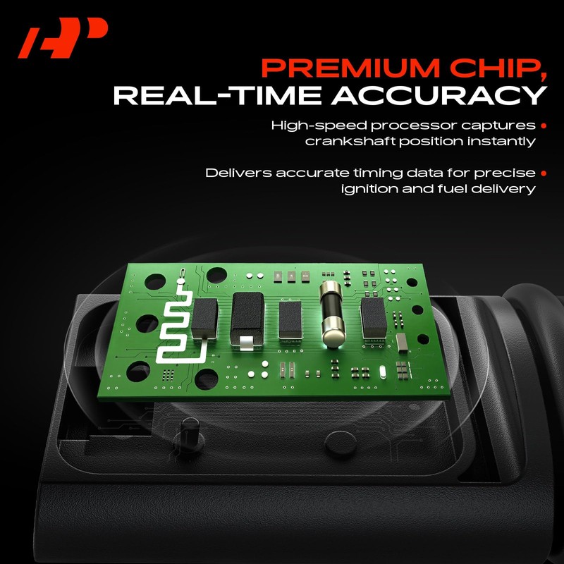 A-Premium Engine Crankshaft Position Sensor Compatible with Honda