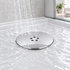 Fast Flow Shower Drain Cover with Hair Trap – Replacement