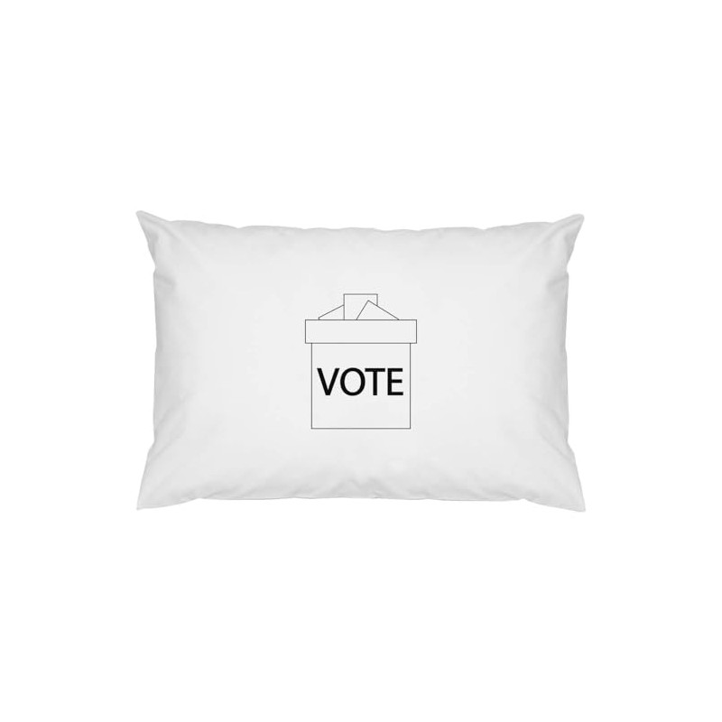 2 x 'Voting Ballot Box' Cotton Pillow Cases (PW00035226)