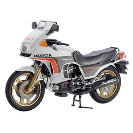Tamiya 14016 1:12 Honda CX500 Turbo - Faithful Replica, Plastic Kit, Crafts, Model Kit, Assembly, Unpainted, Multi-Coloured