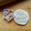Sweet Prints Inc Haunted House Cookie Cutter - Dishwasher Safe