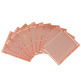 Prototyping Circuit Board, 10 pcs/Set 7x9cm DIY Prototype Single Sided PCB Universal Circuit Board
