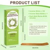 SHOPPGO Citronella Incense Sticks, Incense Sticks Set with Holder, for