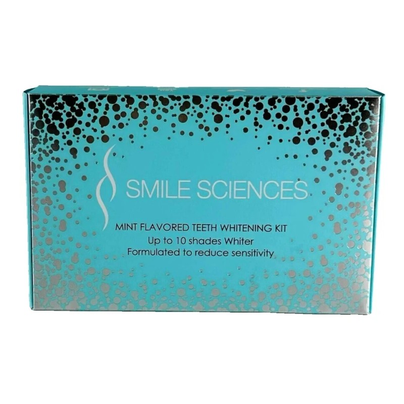 Smile Sciences Mint Flavored Teeth Whitening Kit for Whiter and