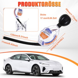 CIGTSICO Car Antifreeze Tester, Antifreeze Tester, Car Coolant Tester, To -43°C Frost Protection Tester, Radiator Antifreeze Tester, Frost Protection Tester in Water Container