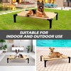 Cooling Elevated Dog Bed, Raised Dog Bed with Washable Breathable