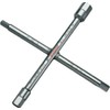 Rothenberger 351044 Sanitary Four Way Key, Silver, 3/8-1-Inch