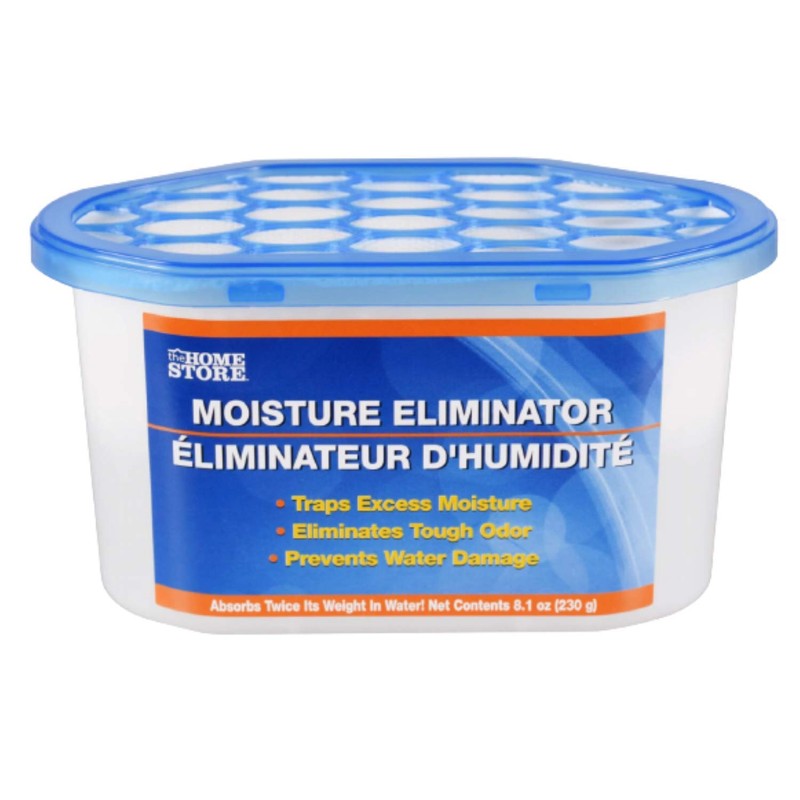 8 pack MOISTURE ELIMINATOR, 9.8 oz tubs Moisture Absorbers