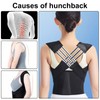 GAROMIA Back Support Belt Back Straightener Adjustable Back Posture Belt