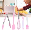 5Pcs/Set Silicone Kitchen Cooking Tool Scraper Eggs Beater Decorating Pen
