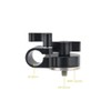 NICEYRIG 15mm Rod Clamp with Rosette Bracket