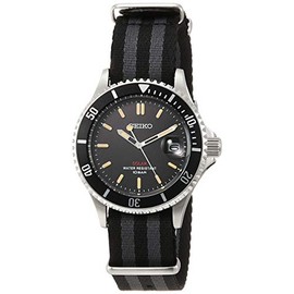 Seiko Shop Limited Edition SZEV014 Men's Watch, Black, Dial: Black, sports