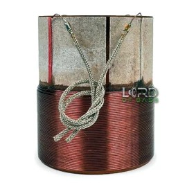 Lord of Bass 2.5" Dual 4 Ohm Voice Coil 4-Layer Copper Subwoofer Speaker Parts