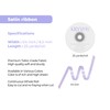 Lavender Satin Ribbon 1/4 inch X Continuous 25 Yards, Single