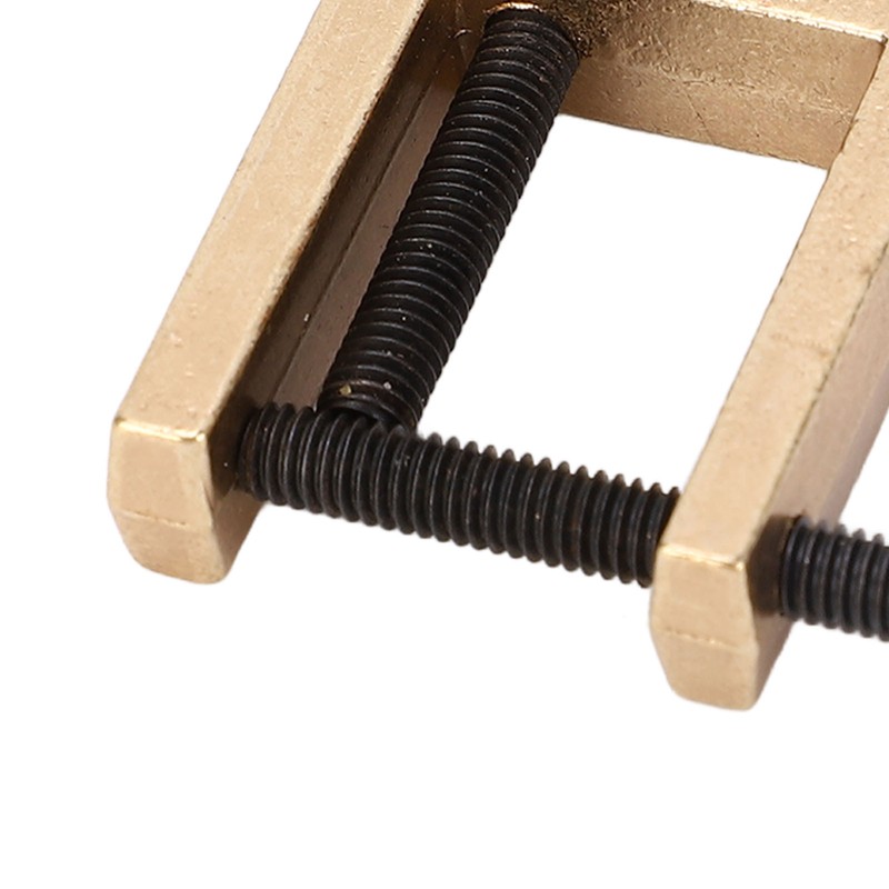 Violin Crack Clamp Double Screw Brass Square Clip Violin Fixing