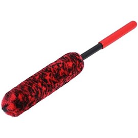TOPINCN Cepillo de Limpieza de Cubo de Rueda de Coche, Cepillo de Lavado de Coche, Cepillo Portátil para Neumáticos, Herramienta de Cepillo de Lavado