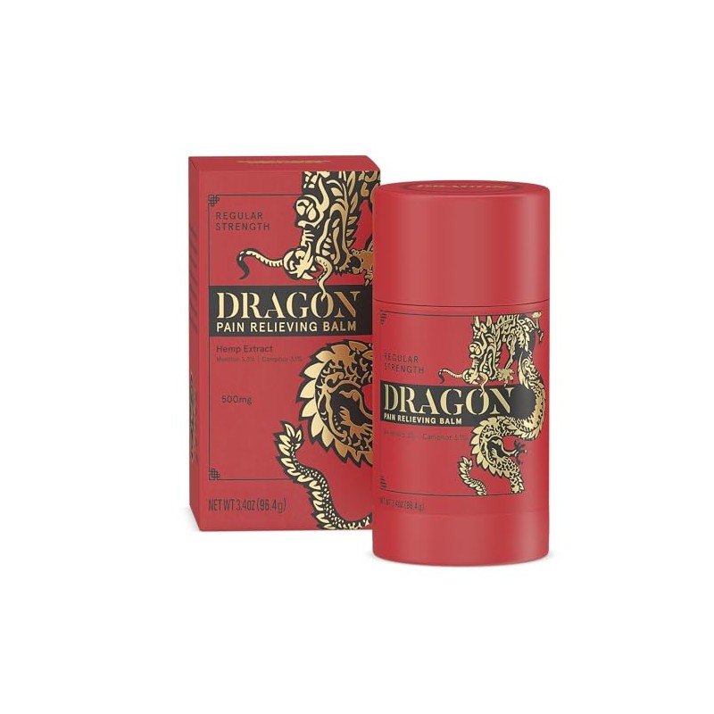 Americanna Wellness Dragon Balm 3.4oz Roll-Up Regular Strength