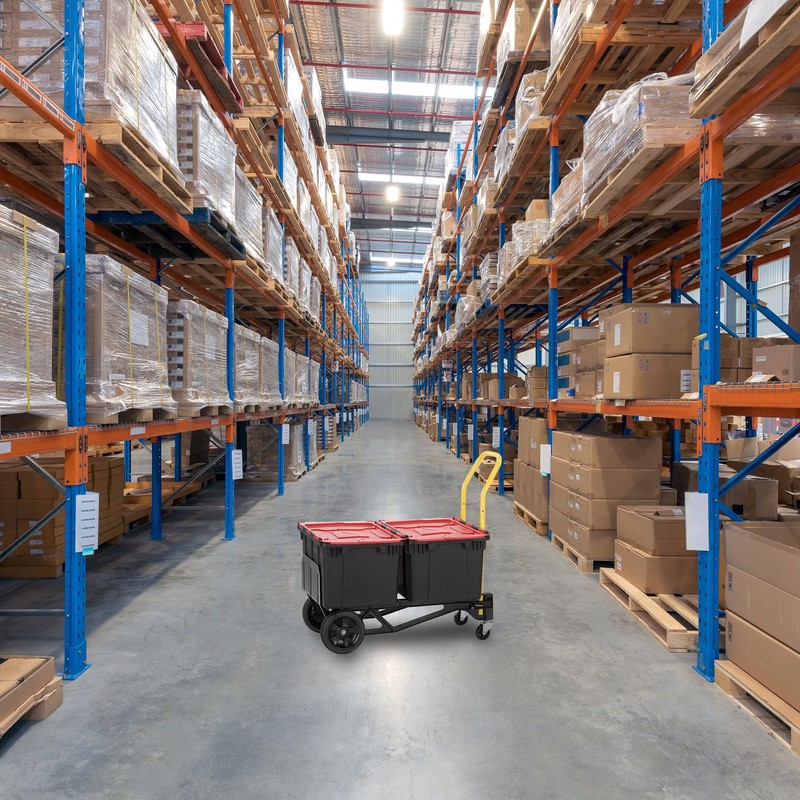 Harper Trucks Convertible Nylon Hand Truck w/ Stair Glides, 300lb