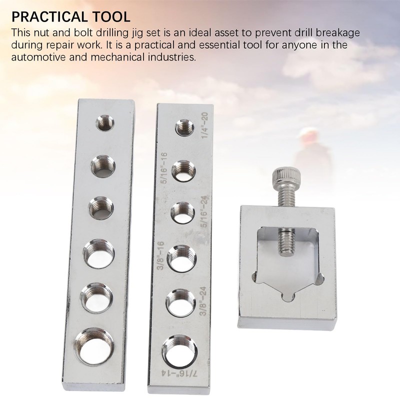 Safety Wire Drill Set, Safety Wire Lockwire Nut Kit, Metric
