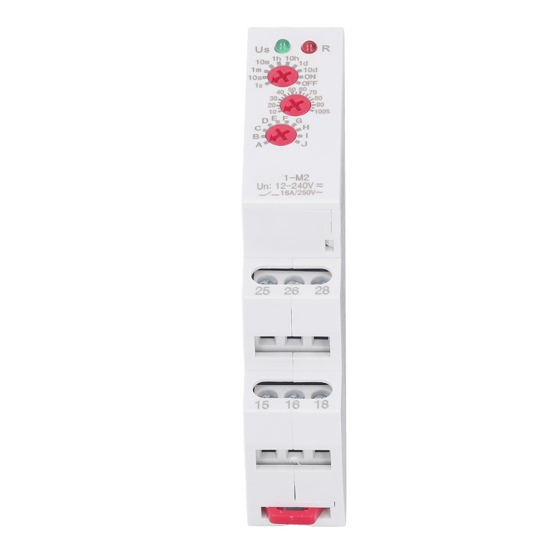Time Relay Multifunctional Normally Open DIN Rail Delay Timer Switch