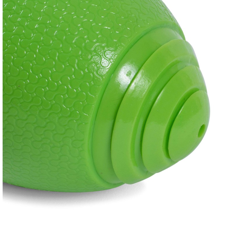 Petface Toyz Rugby Ball Dog Toy, Large, Green