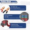 UHANBUT 12V Car Battery Tester with LCD Screen & Indication,