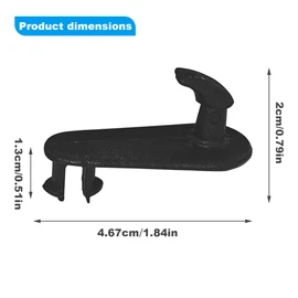 Car Floor Mat Clips, Car Mat Fixing Clips Carpet Clips, Floor Mat Hooks, Multipurpose Car Mat Fixing Buckles, Car Accessories for Toyota Lexus Carpet Holders Retainer Fastener (4PCS)