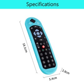 2 Pack Control for Sky Q Voice Remote Control SKY135, Sky Q Touch and Non-Touch Remote Control with Anti-Lost Lanyard