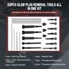 Glow Plug Removal Tool 22PCS Glow Plug Removal Tool Kit
