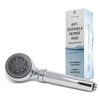 sanquell Anti Legionella Shower Head, 5 Settings, Chrome, 1/2 inch