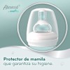 Evenflo Advanced Biberón Anticólicos, Transparente, Flujo Lento, Cuello Estándar, Silicón