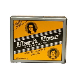 Godrej Herbal Based Black Rose Kali Mehandi Powder Hair dye Black 50 gm