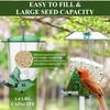 Unique Cardinal Bird Feeder for Outdoors - Designed for Cardinals