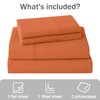 Queen Bed Sheets Set, Soft Breathable Bedding Sheet Set, Sheets