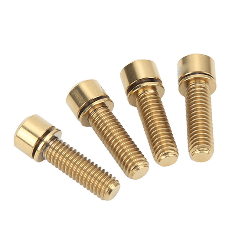 Bike Stem Bolts Screw M6 20mm Accurate Thread Rustproof Reliable