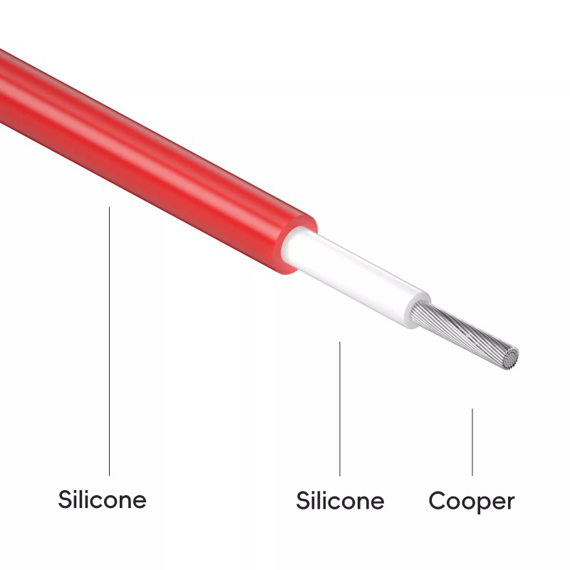 Peakelect Silicone Multimeter Test Leads Kit 25PCS with Replaceable Gold-Plated