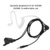 Hilitand Auriculares Con Cable PTT, Portátiles Con Micrófono y Enchufe