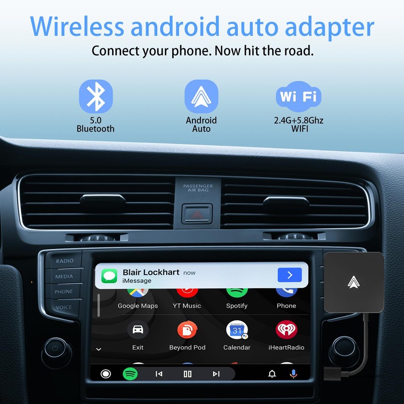 Android Auto Wireless Adapter Wireless Android Auto Adapter für Autos