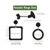 DS. DISTINCTIVE STYLE Fish Feeding Ring 2 Pieces Aquarium and
