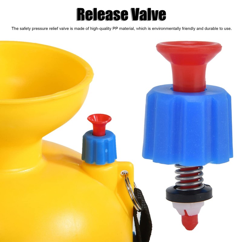Safety Drain Valve, 5 x 2.3 x 2.3 cm, PP