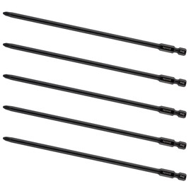 5 x Rennie Tools 177mm Long PH2 Compatible with Makita DFR750 DFR750RME BFR750 6844 Autofeed Collated Drywall Screwdriver Gun Bit Heavy Duty Phillips No.2