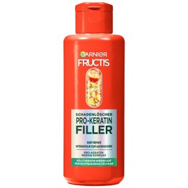 Garnier Reparierendes Filler Intensivkur gegen Haarschäden, Für verwandeltes und widerstandsfähiges Haar, Mit Marulaöl und Pro-Keratin, Fructis Schadenlöscher Deep Repair, 150 ml