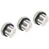PATIKIL 1/4 NPT Male Plug, 1 Pack Waterproof Dustproof 304