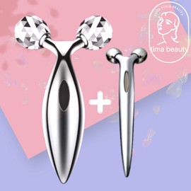 Tima Beauty facial massage device machine meridian face body roller, 1 set, face & body roller / 티마뷰티 얼굴마사지 기구 기계 경락 페이스 바디 롤러, 1세트, 페이스&바디 롤러