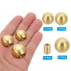PATIKIL 17.5mm 20mm 25mm Ball Lamp Finials Caps Knob, 3pcs