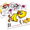 Quattroerre Sticker Newfoundland Dog, 14 x 16 cm